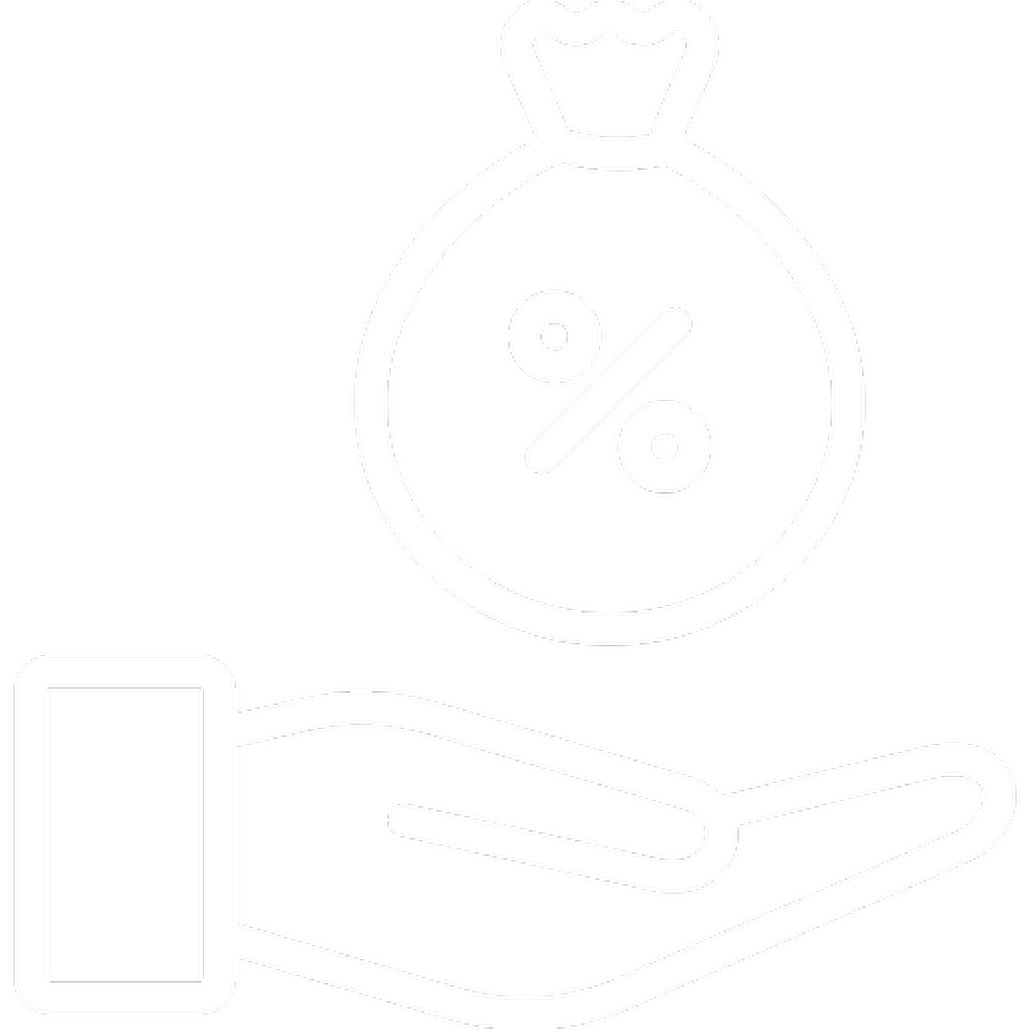 Finanzpunkt - Finanzdienstleistungen, Bankwesen und Versicherungen - Symbol